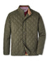 Suffolk Quilted Coat Dark Olive
